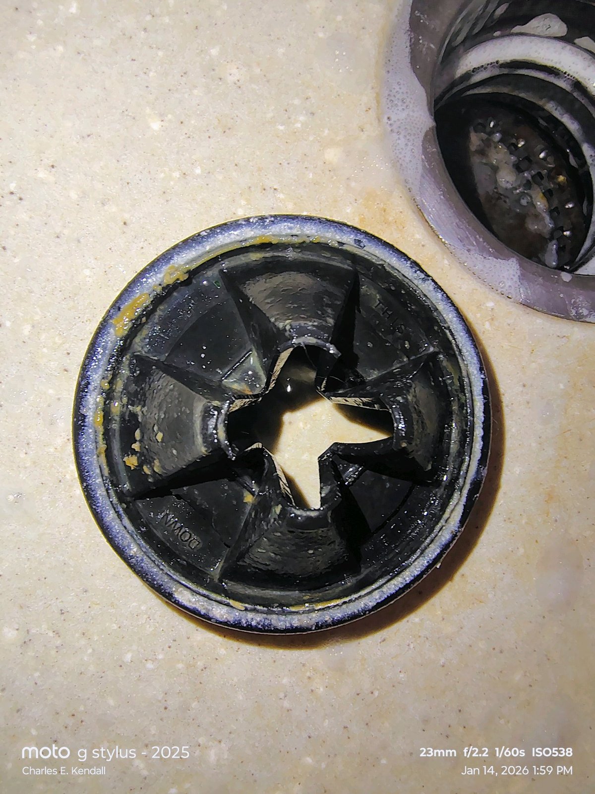 Drain Plug Restoration - Before